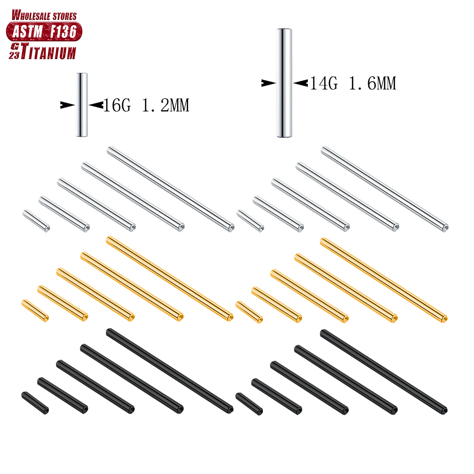 Body Jewelry Implant Grade - Vente en gros ASTM F136 qualité