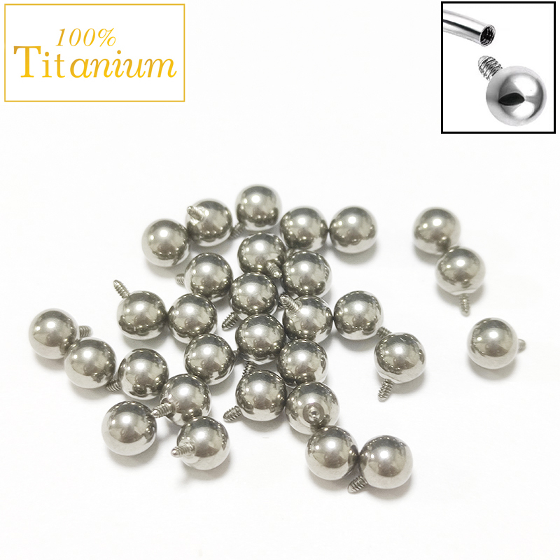 Body Jewelry Implant Grade - 10 pièces de qualité d'implant ASTM