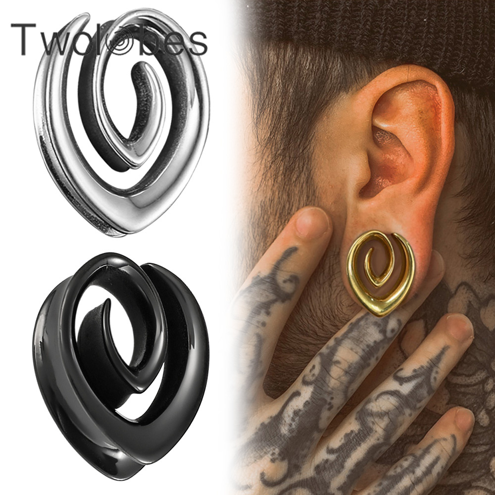 Twolobes 2 pièces bouchons de  - Body Jewelry Hangers avis et prix