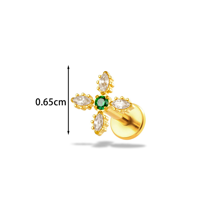 1 pièce Piercing Labret en Tit - Body Jewelry Implant Grade avis et prix