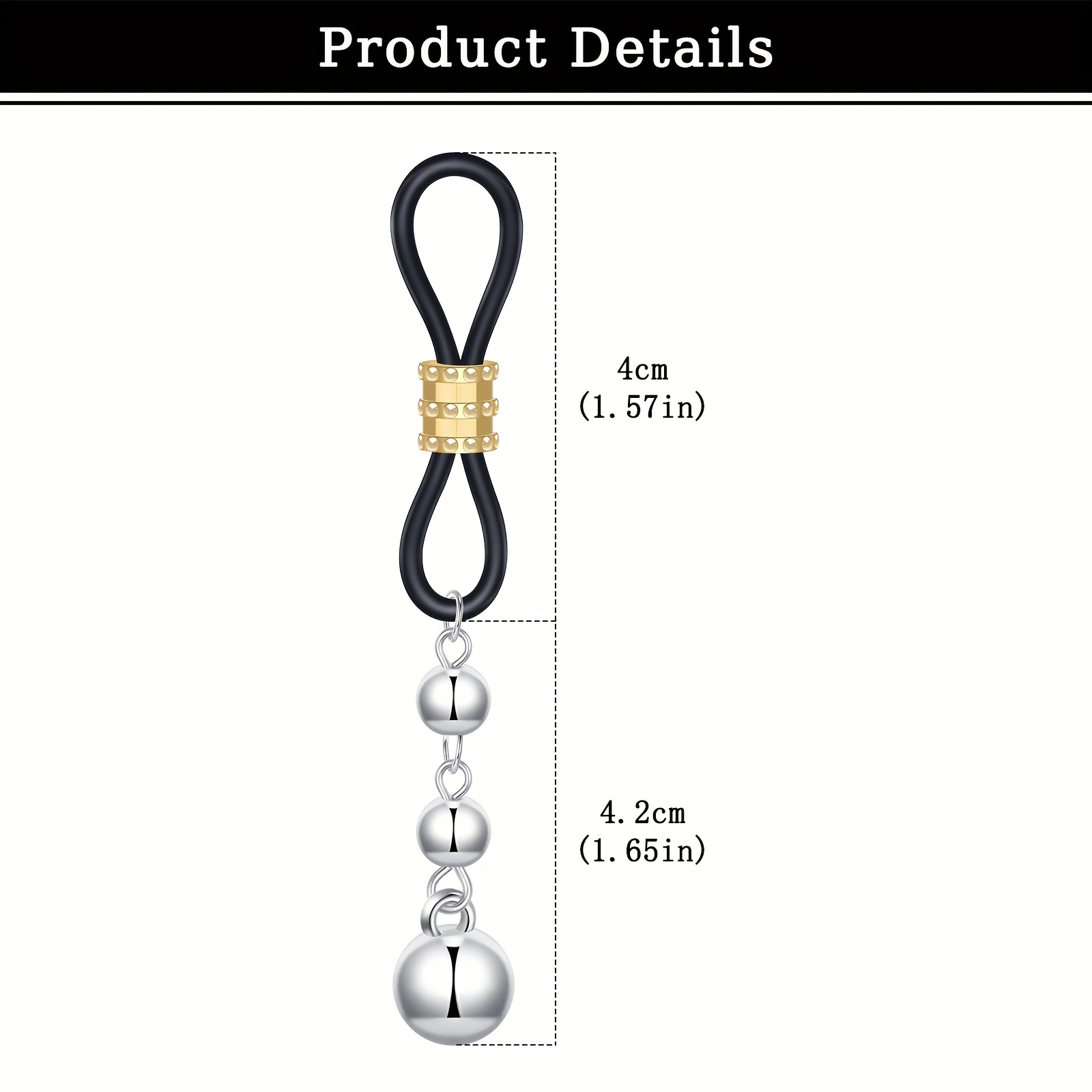 Faux anneau de mamelon en acie - Body Jewelry Nipple Chain avis et prix