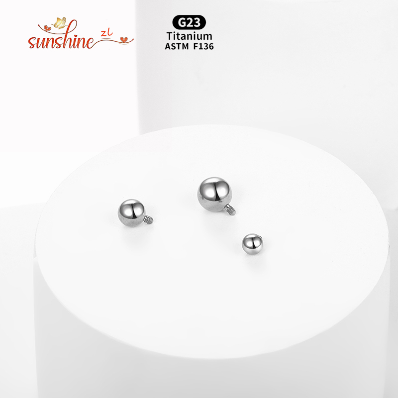 Boule filetée intérieure en ti - Body Jewelry Dermal avis et prix