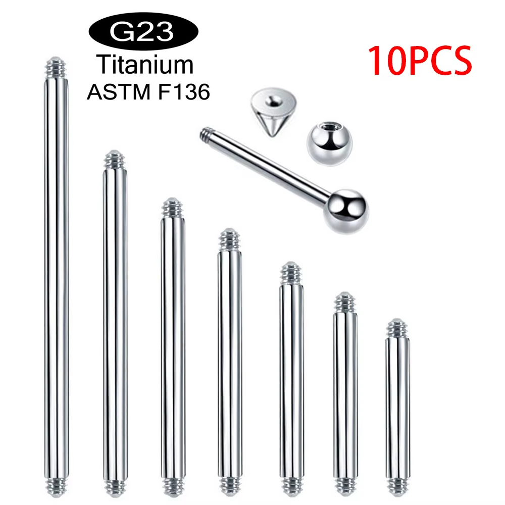 10 pièces/lot, titane de quali - Body Jewelry Implant Grade avis et prix