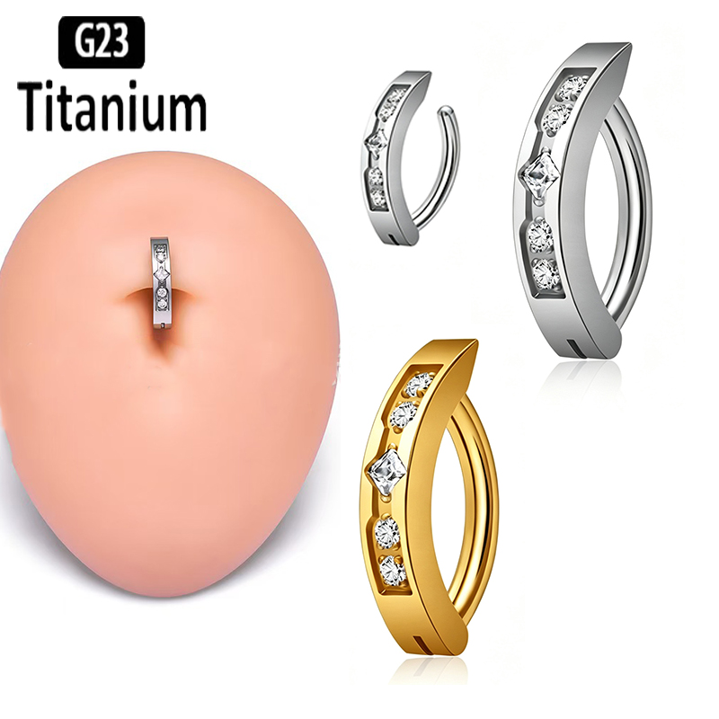 Anneau de nombril en titane AS - Body Jewelry Implant Grade avis et prix