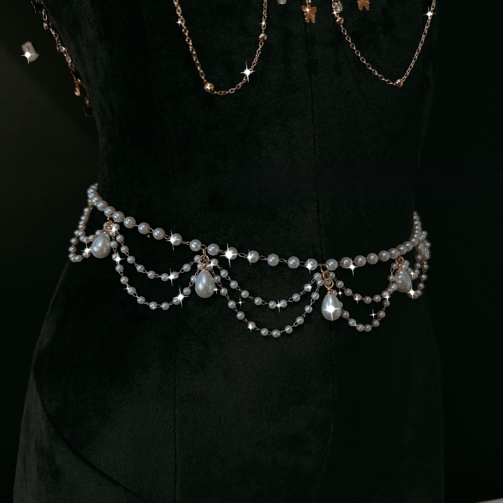 Chaîne de corps collier ras du - Body Jewelry Nipple Chain avis et prix