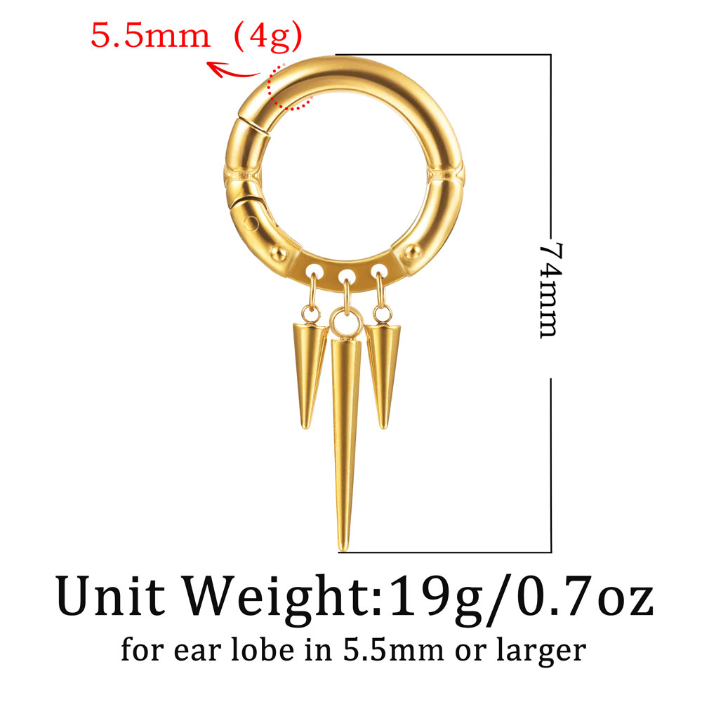 Giga 1/2Pcs Pendentif de suspe - Body Jewelry Hangers avis et prix