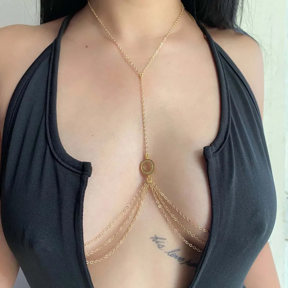 Chaînes de mamelon rondes creu - Body Jewelry Nipple Chain avis et prix