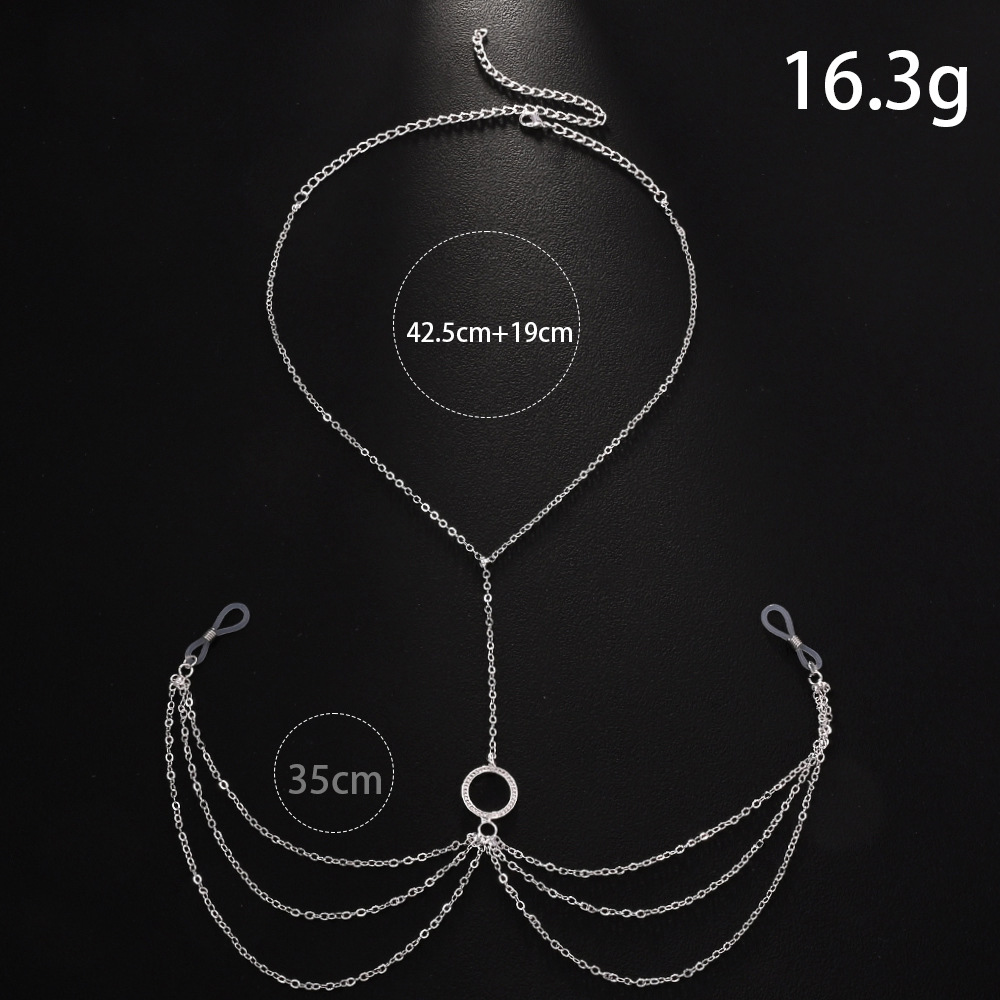 Chaînes de mamelon rondes creu - Body Jewelry Nipple Chain avis et prix