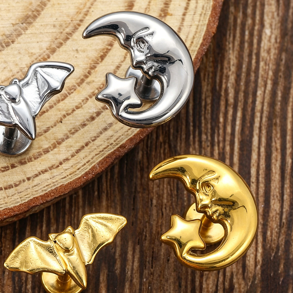 Labret en titane anodisé de qu - Body Jewelry Implant Grade avis et prix