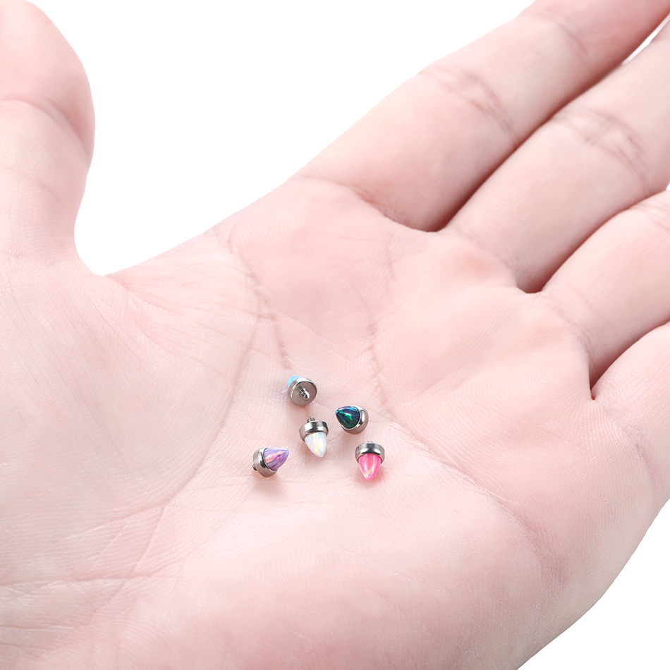 Ensemble de griffes en titane, - Body Jewelry Dermal avis et prix