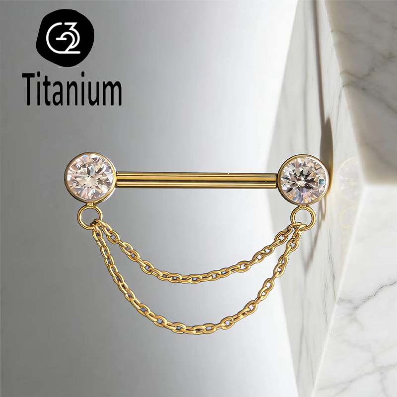 Bijoux de piercing au mamelon  - Body Jewelry Nipple Chain avis et prix