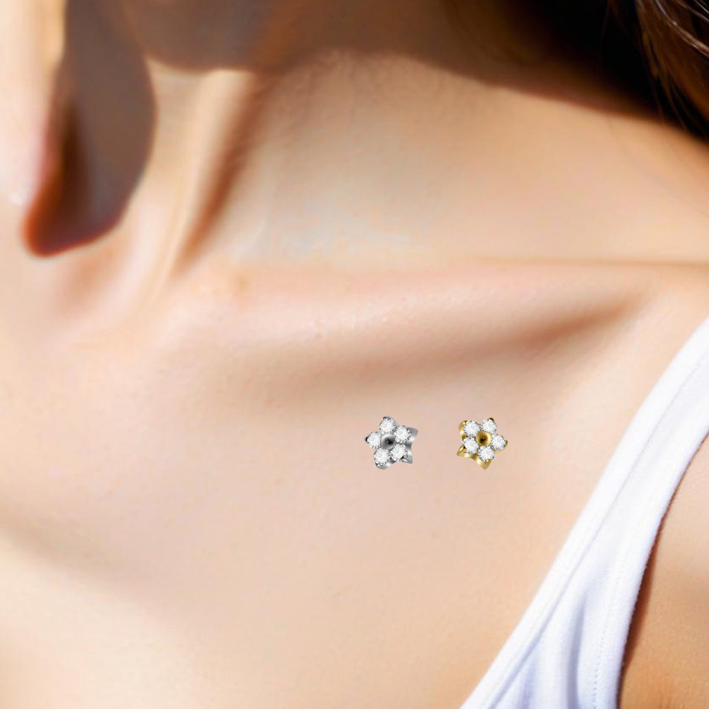 Ancre cutanée en titane G23, f - Body Jewelry Dermal avis et prix