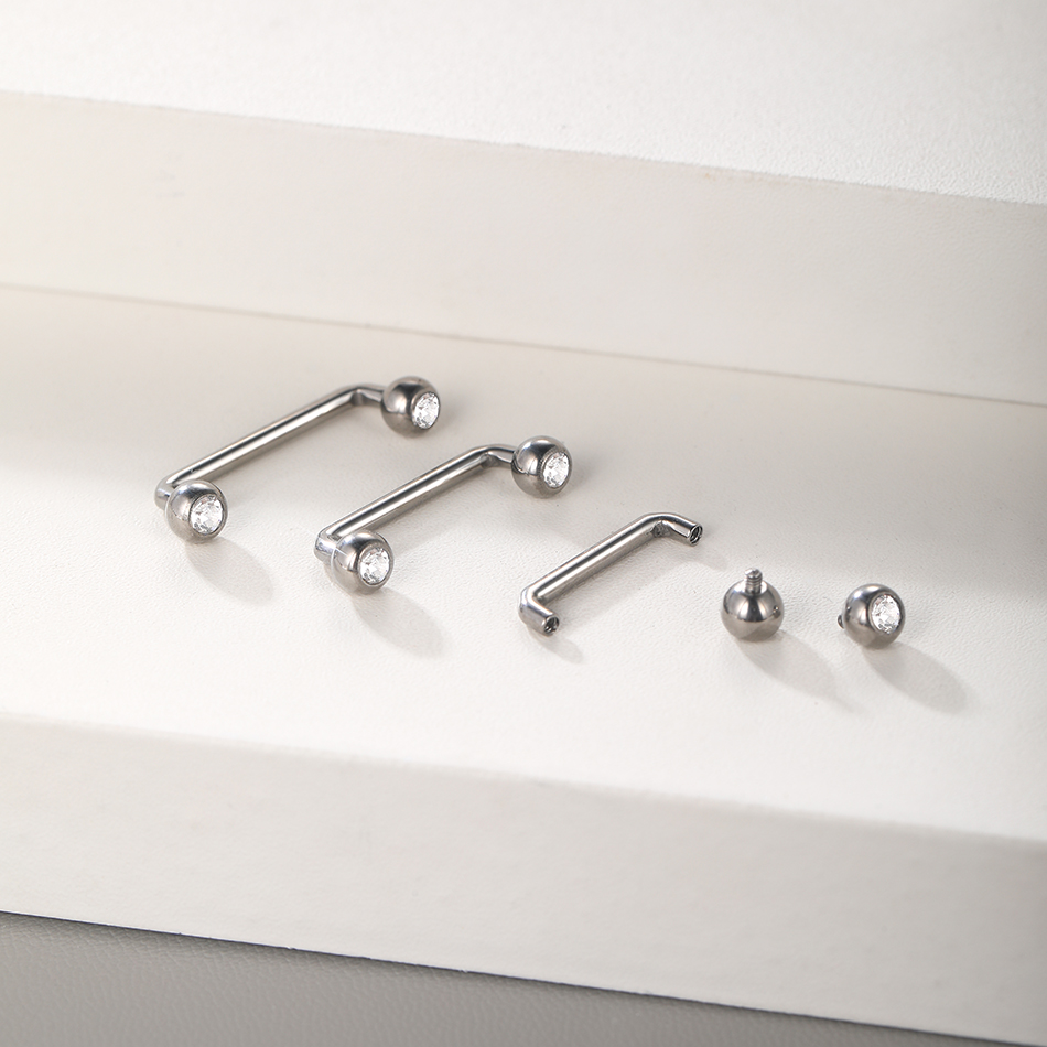 Piercing en Titane G23 14G, Mi - Body Jewelry Dermal avis et prix