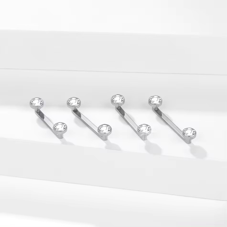 Piercing en Titane G23 14G, Mi - Body Jewelry Dermal avis et prix